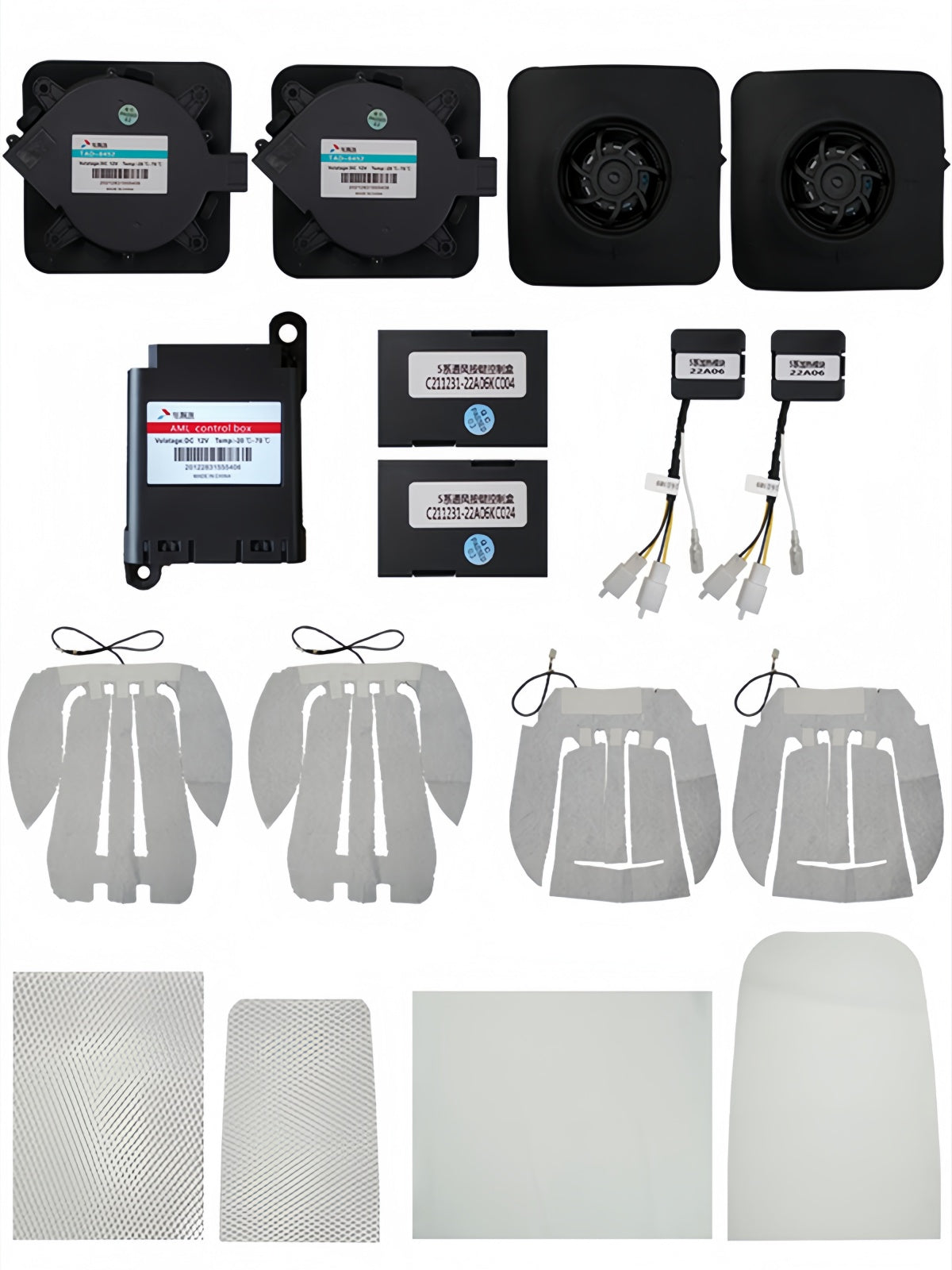 Car Seat cooling suitable for BMW 5 Series G30 G31 Front seat intelligent Heating Backrest fan air conditioning panel control