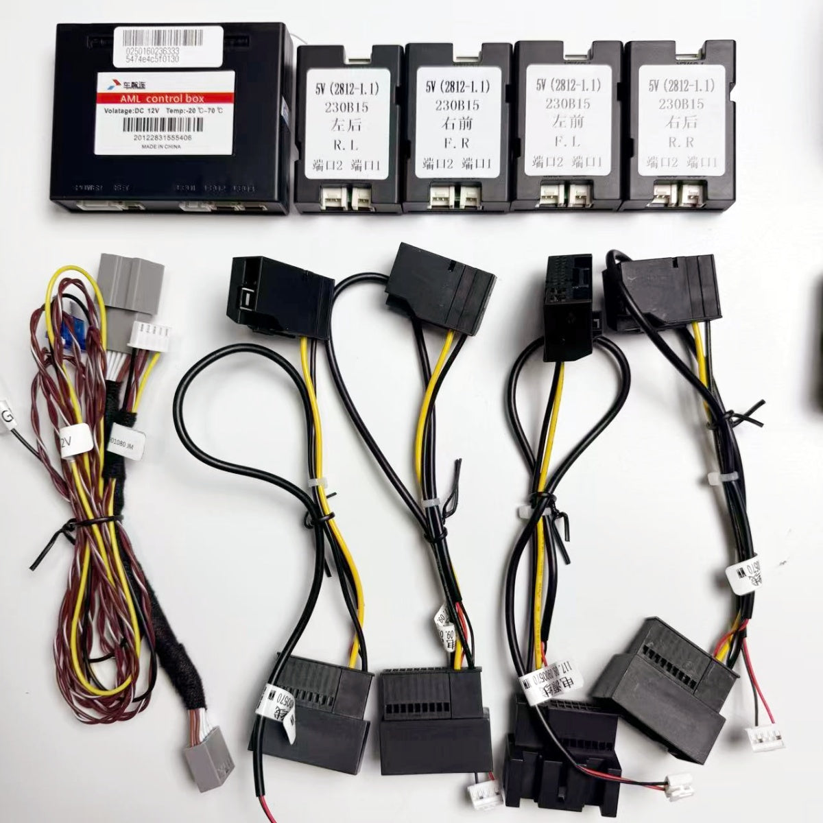 For Porsche Macan Ambient light parts Door LED light guide strip Interior Atmosphere Steering wheel APP 64 colors