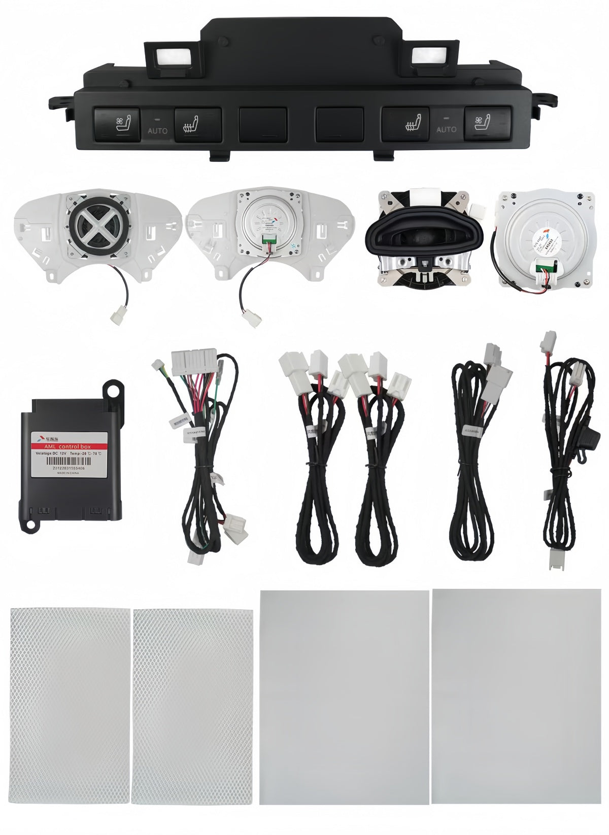 Car Seat Blower Suitable for Lexus ES Front Seat Heating Backrest Cooling Ventilation Motor Special Button Control
