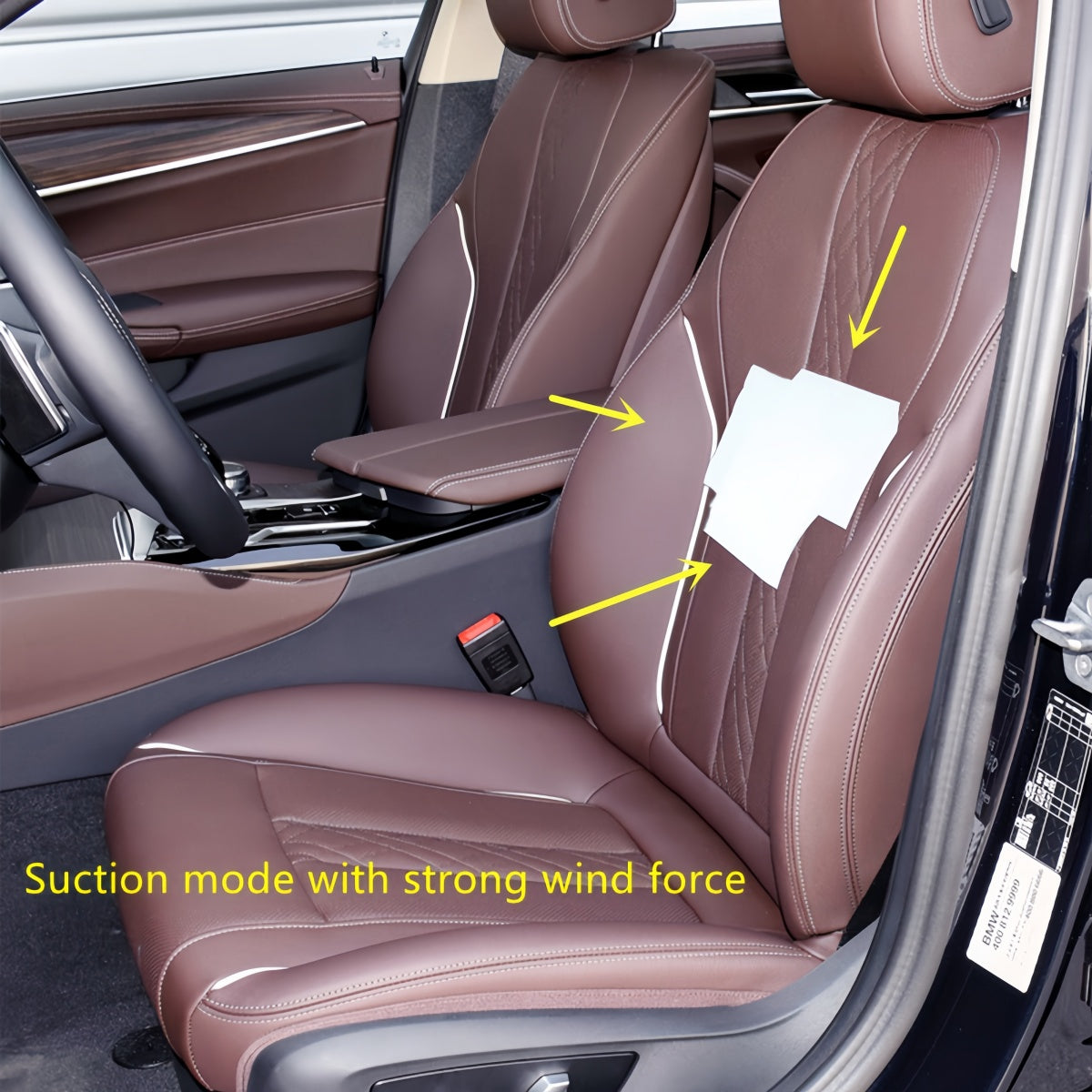 Car Seat cooling suitable for BMW 5 Series G30 G31 Front seat intelligent Heating Backrest fan air conditioning panel control